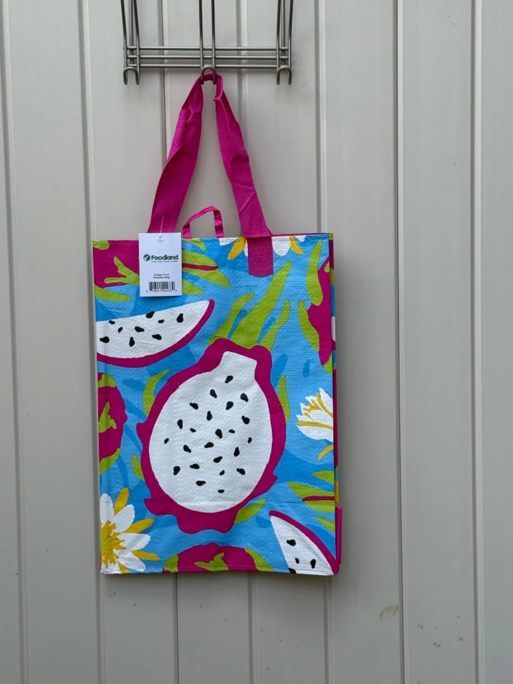 💥 Lot of 5 Foodland Hawaii Exclusive New Tropical Fruit Reusable Shopping Bags